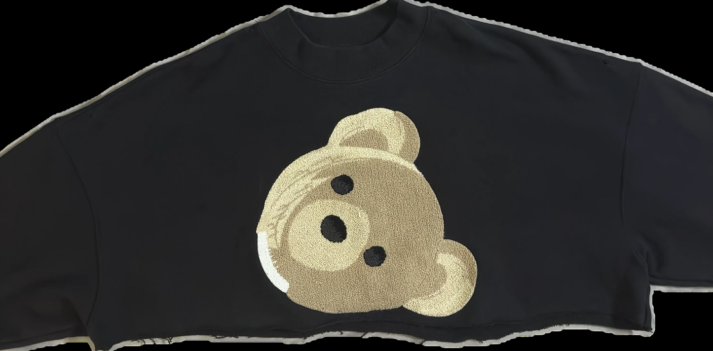 Thrift Collection Palm Angels Bear Crewneck Sweater