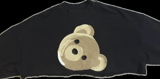 Thrift Collection Palm Angels Bear Crewneck Sweater
