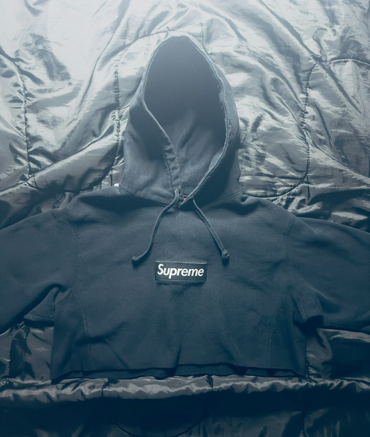 Supreme Black Box Logo Hoodie 2023